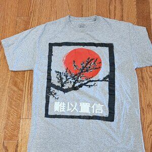 Call Your Mother Mens Light Gray Cotton T Shirt MEDIUM